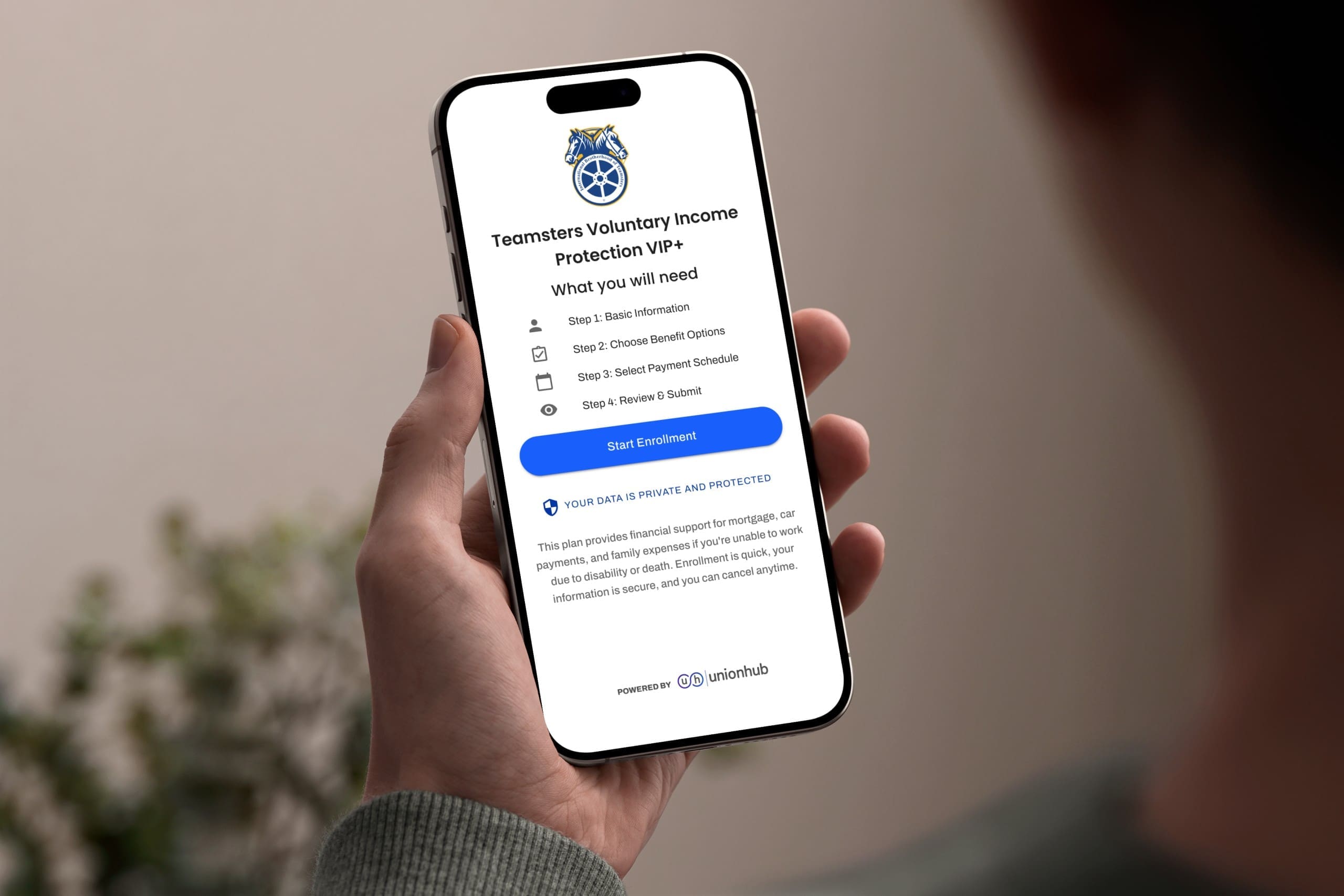 Teamsters VIP Mobile Enrollment